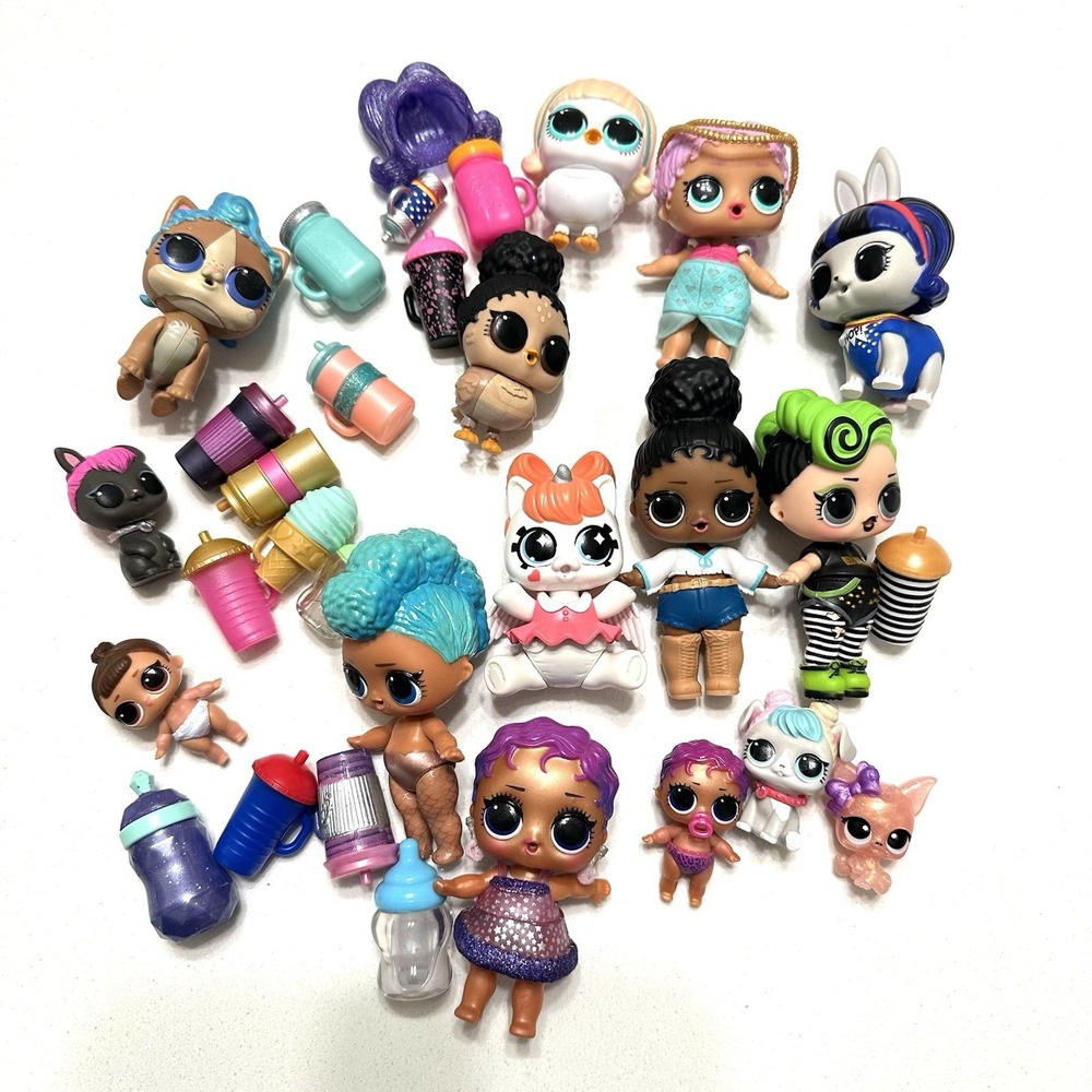 LOL Surprise Dolls Mixed Loose‎ Lot of Dolls Tots Pets Animals SEE PICTURES